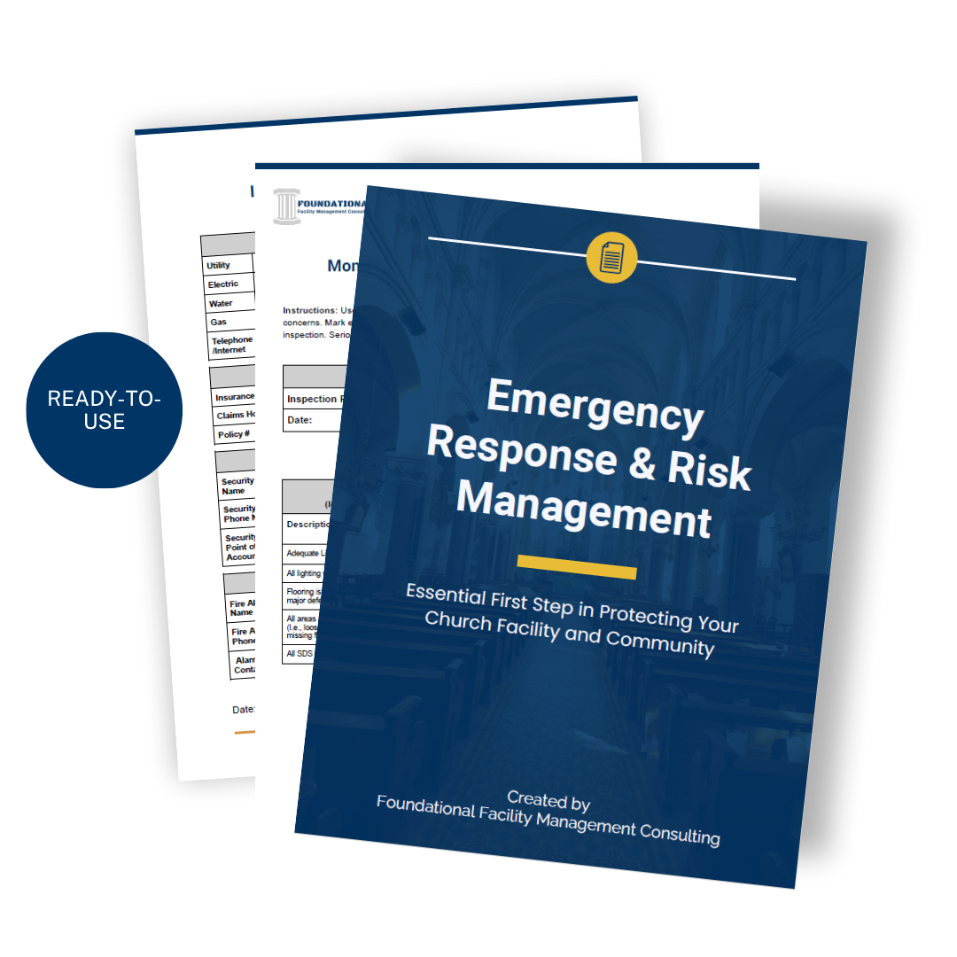 Church Risk Matrix Church Facility Management Templates - Foundational Facility Management ...