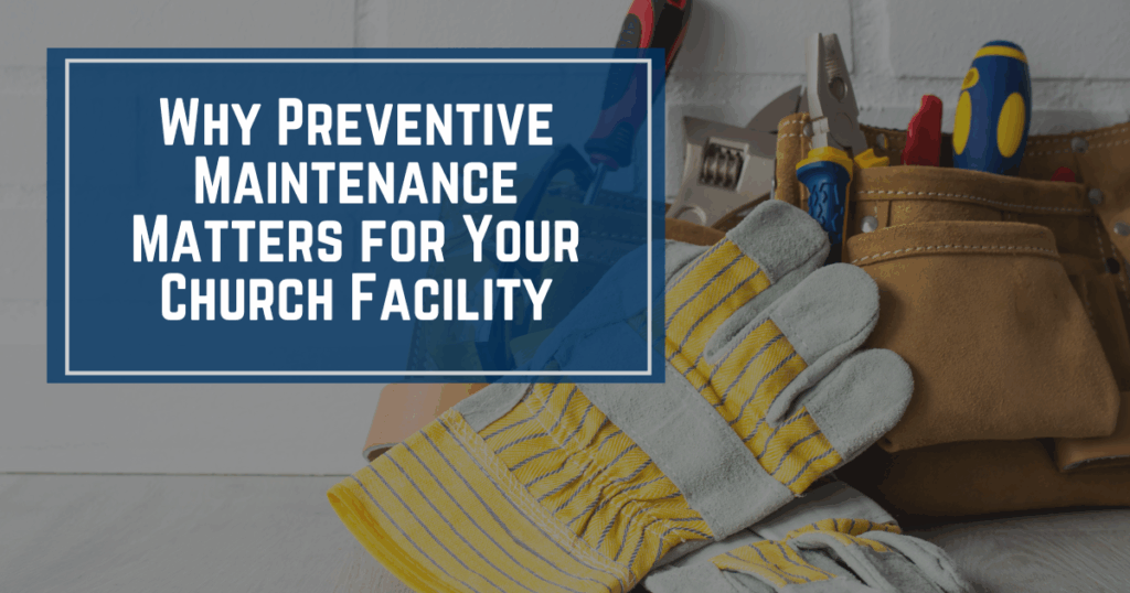 maintenance tools and a work glove